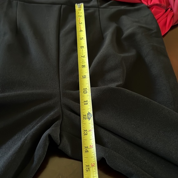 Venus Women’s Sheer overlay Jumpsuit red sparkly and black NEW size Large - Picture 13 of 17